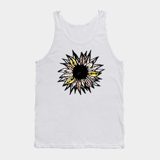 Little Aesthetic Sunflower Tank Top